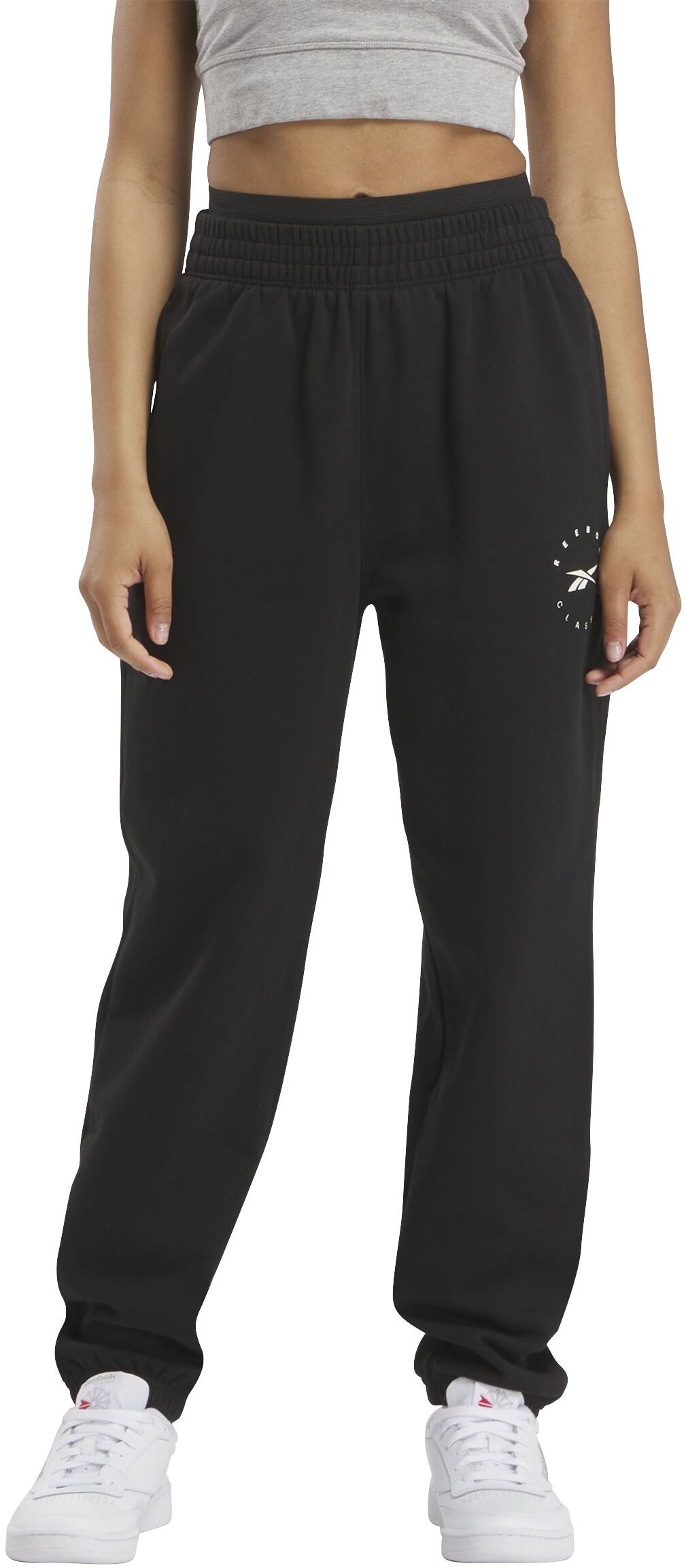 

Спортивные брюки женские Reebok Q3 IDE FLEECE PANT черные XL, Черный, Q3 IDE FLEECE PANT