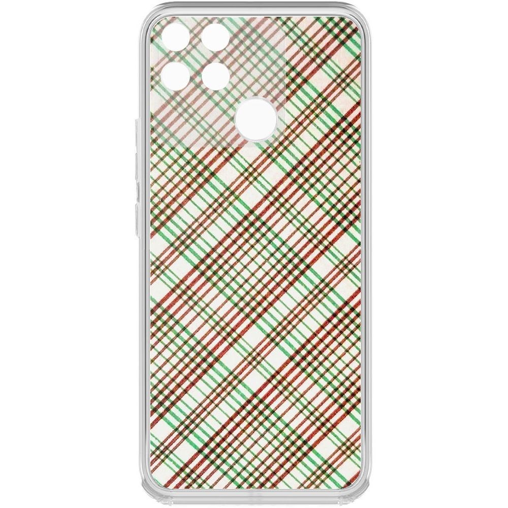 

Чехол-накладка Krutoff Clear Case Рубашка карты для Realme Narzo 50A