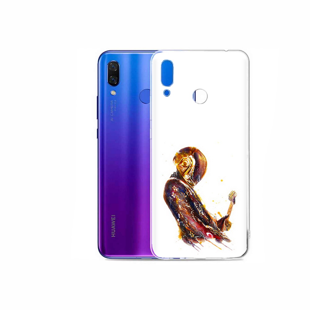 

Чехол MyPads Tocco для Honor Play космо-музыкант, Прозрачный, Tocco