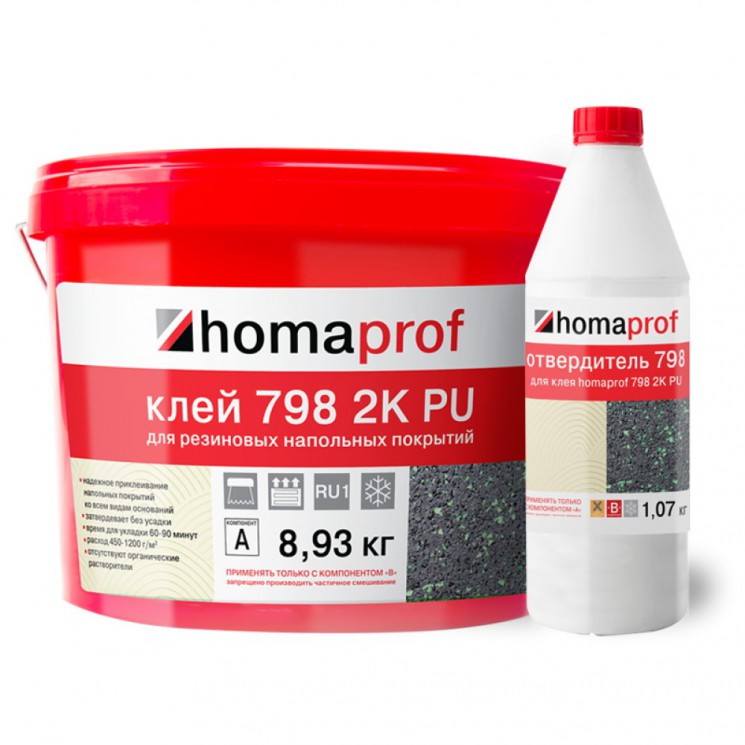 Клей Homakoll PU 798 Prof 111906 10кг