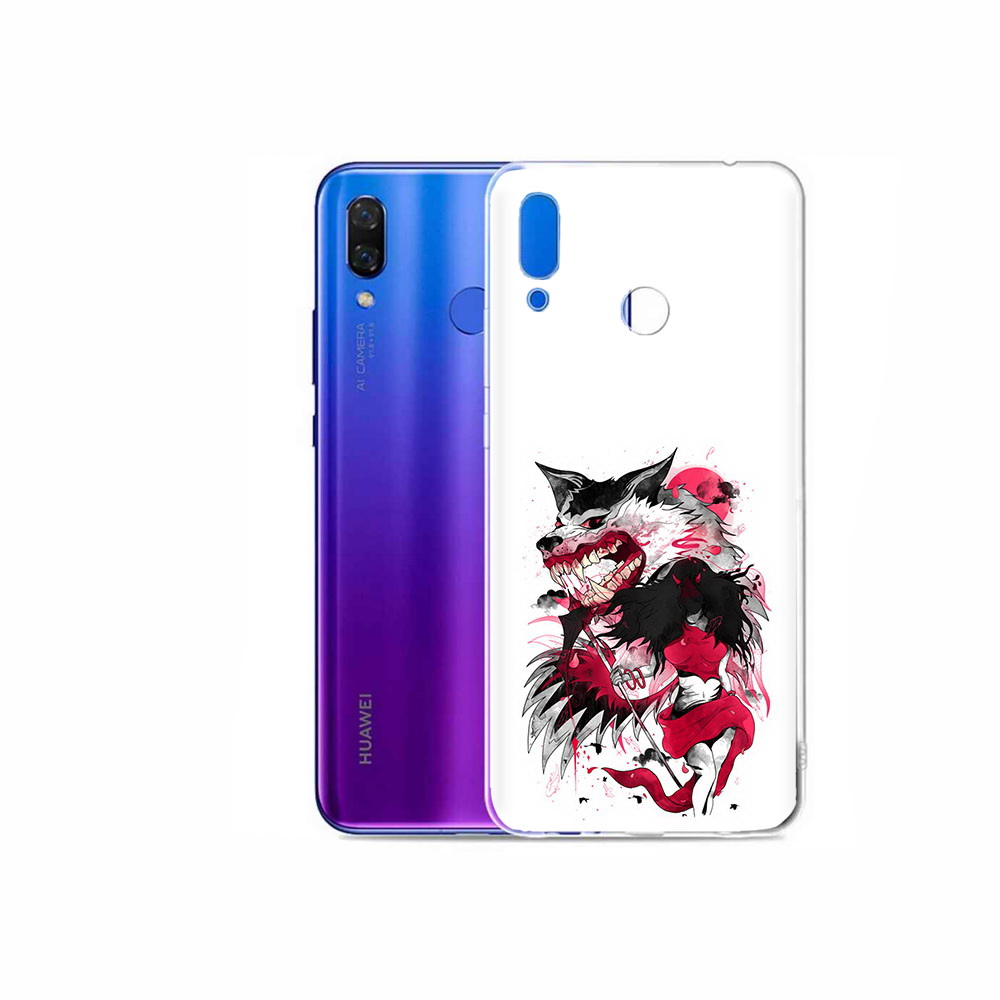 

Чехол MyPads Tocco для Honor Play красная шапочка, Прозрачный, Tocco