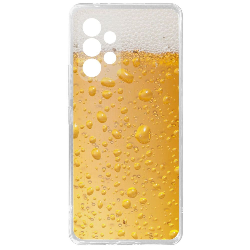 

Чехол-накладка Krutoff Clear Case Пенное для Samsung Galaxy A53 5G (A536), Прозрачный
