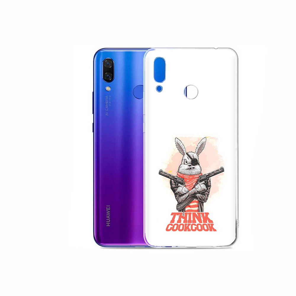 

Чехол MyPads Tocco для Honor Play кролик пират, Прозрачный, Tocco