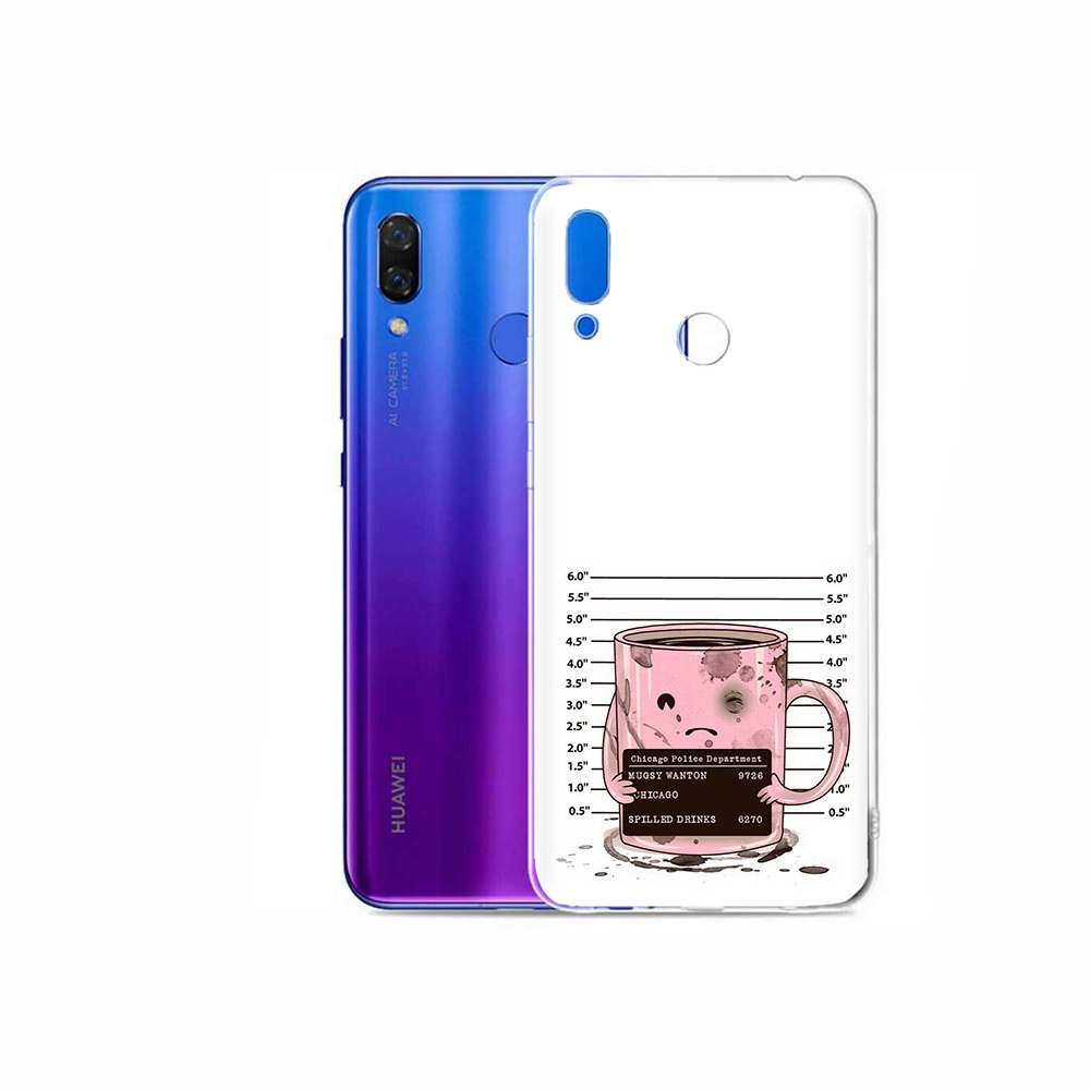 

Чехол MyPads Tocco для Honor Play кружка, Прозрачный, Tocco