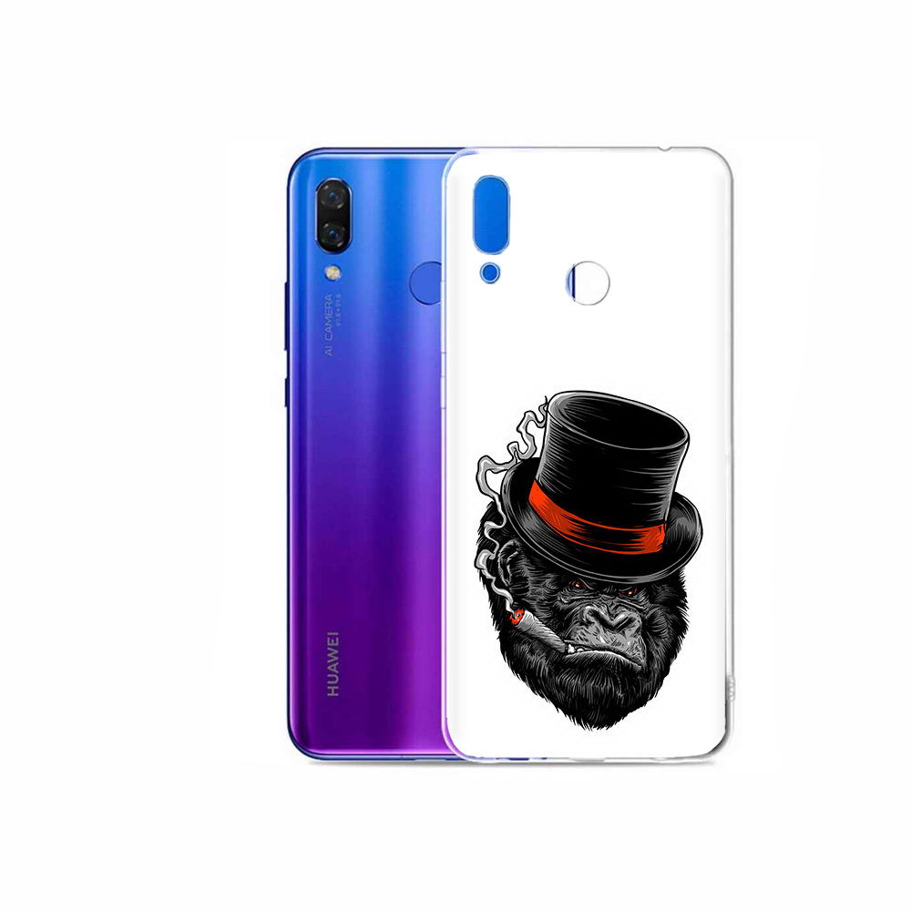 

Чехол MyPads Tocco для Honor Play дизайнерская горилла, Прозрачный, Tocco