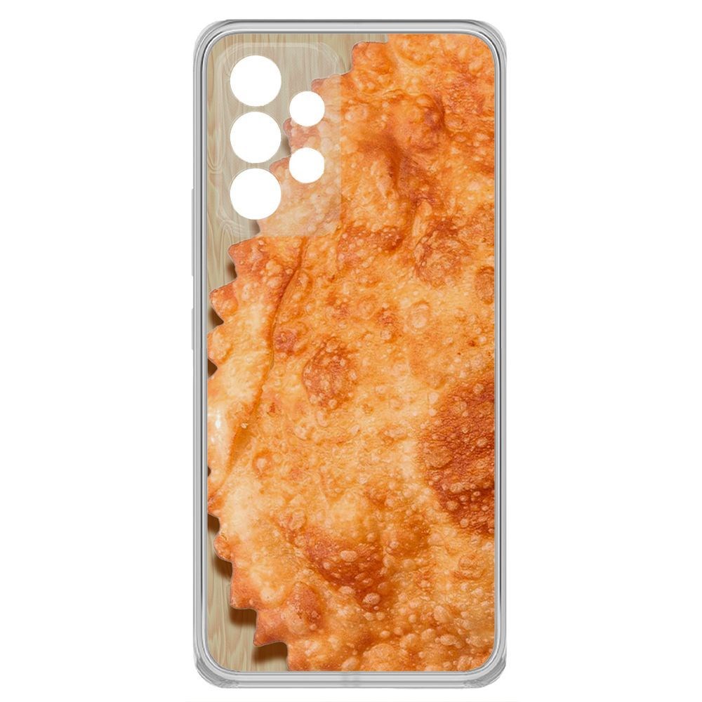 

Чехол-накладка Krutoff Clear Case Чебурек для Samsung Galaxy A33 5G (A336), Прозрачный