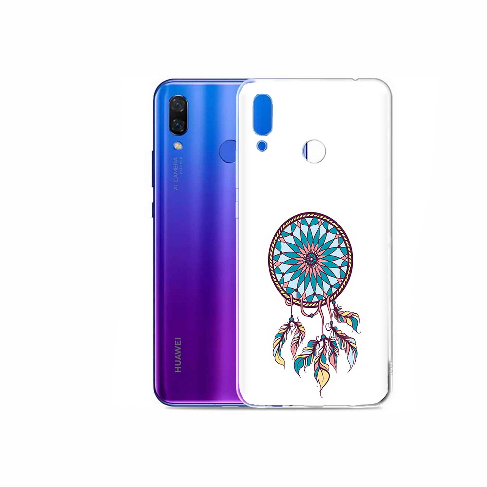 

Чехол MyPads Tocco для Honor Play ловец снов синий, Прозрачный, Tocco