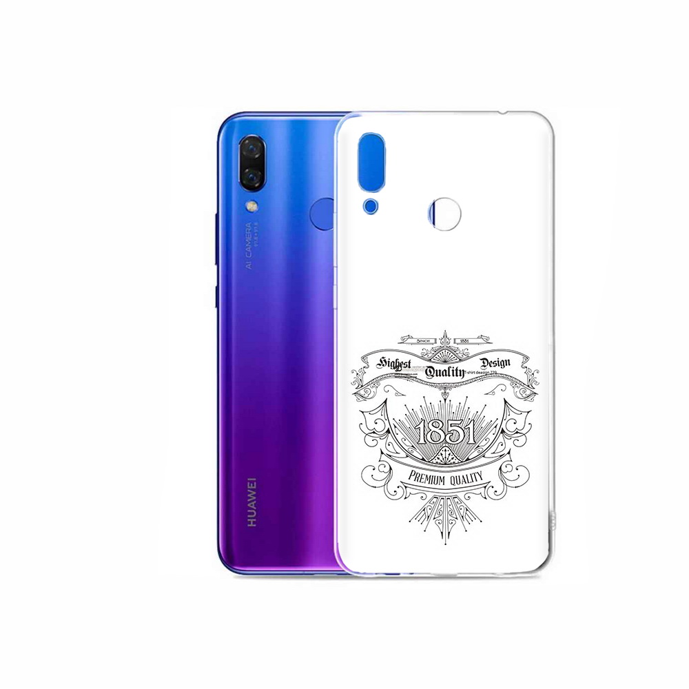 

Чехол MyPads Tocco для Honor Play логотип 1851 год, Прозрачный, Tocco