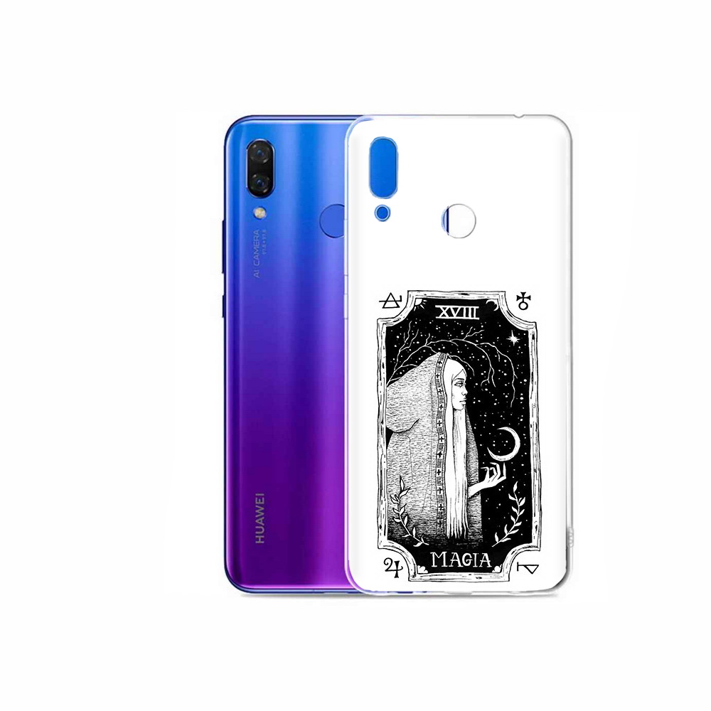 

Чехол MyPads Tocco для Honor Play лунная магия, Прозрачный, Tocco