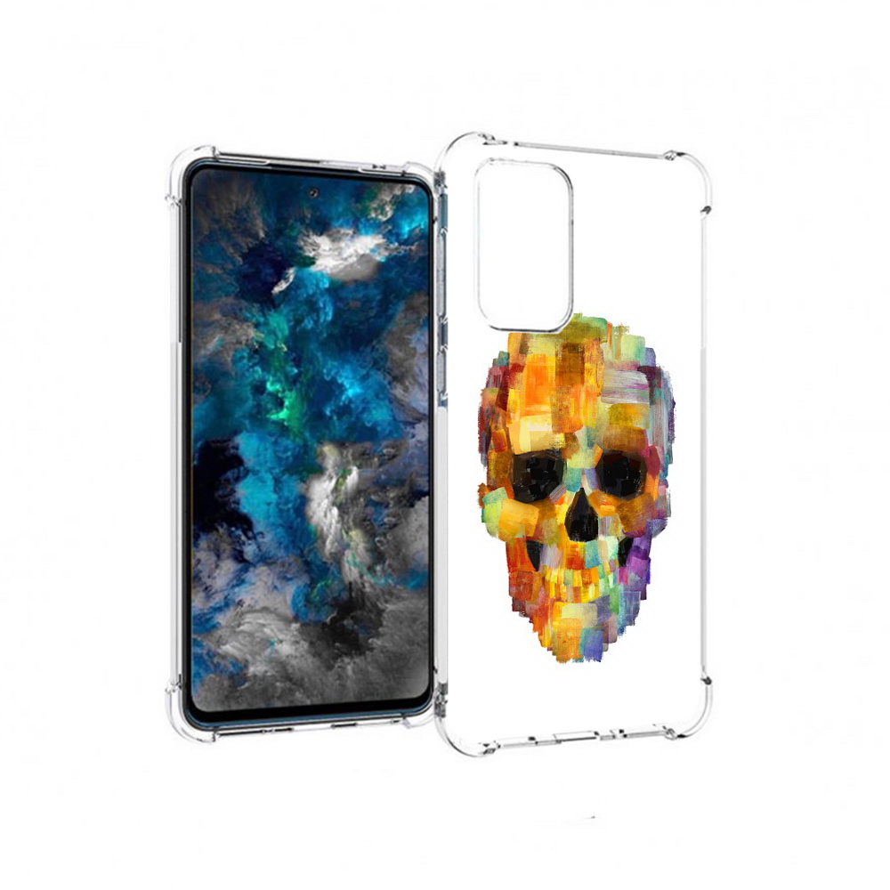 Чехол MyPads Tocco для Samsung Galaxy A33 5G нарисованный череп