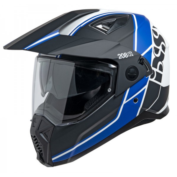 

Кроссовый шлем iXS 208 2.0 X12025 M34 XL, Черный;белый;синий, 208 2.0 X12025 M34