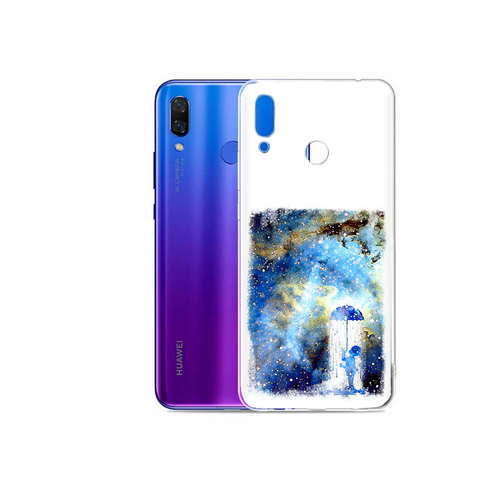 

Чехол MyPads Tocco для Honor Play мальчик в небе, Прозрачный, Tocco