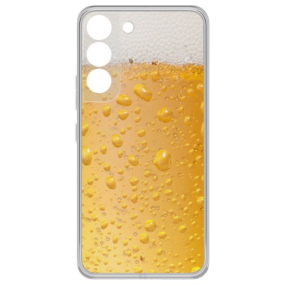 

Чехол-накладка Krutoff Clear Case Пенное для Samsung Galaxy S22, Прозрачный
