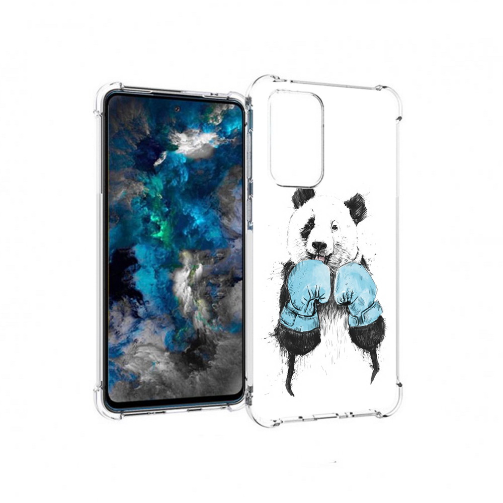 

Чехол MyPads Tocco для Samsung Galaxy A33 5G панда боксер, Прозрачный, Tocco