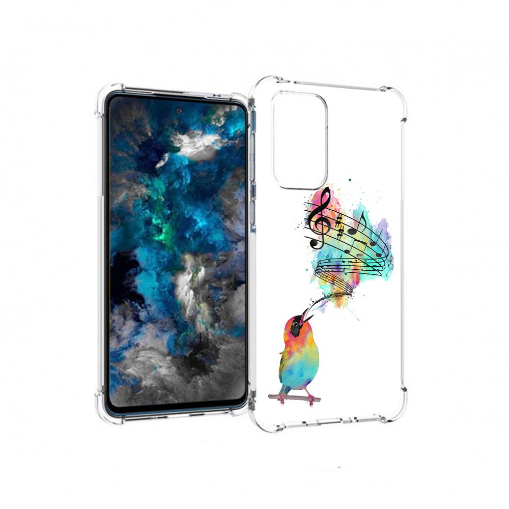 

Чехол MyPads Tocco для Samsung Galaxy A33 5G певчая птичка, Прозрачный, Tocco