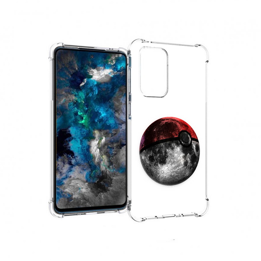 

Чехол MyPads Tocco для Samsung Galaxy A33 5G планета покебол, Прозрачный, Tocco