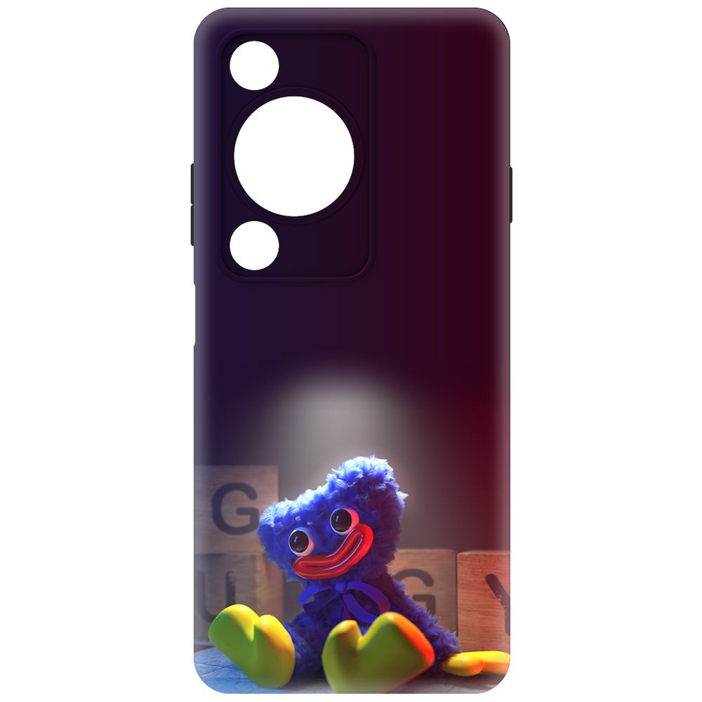 

Чехол-накладка Krutoff Soft Case Хаги Ваги игрушка для Huawei Nova Y72s черный