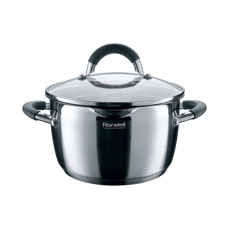 

Кастрюля RONDELL Flamme 2,3 л RDS-023, Серебристый