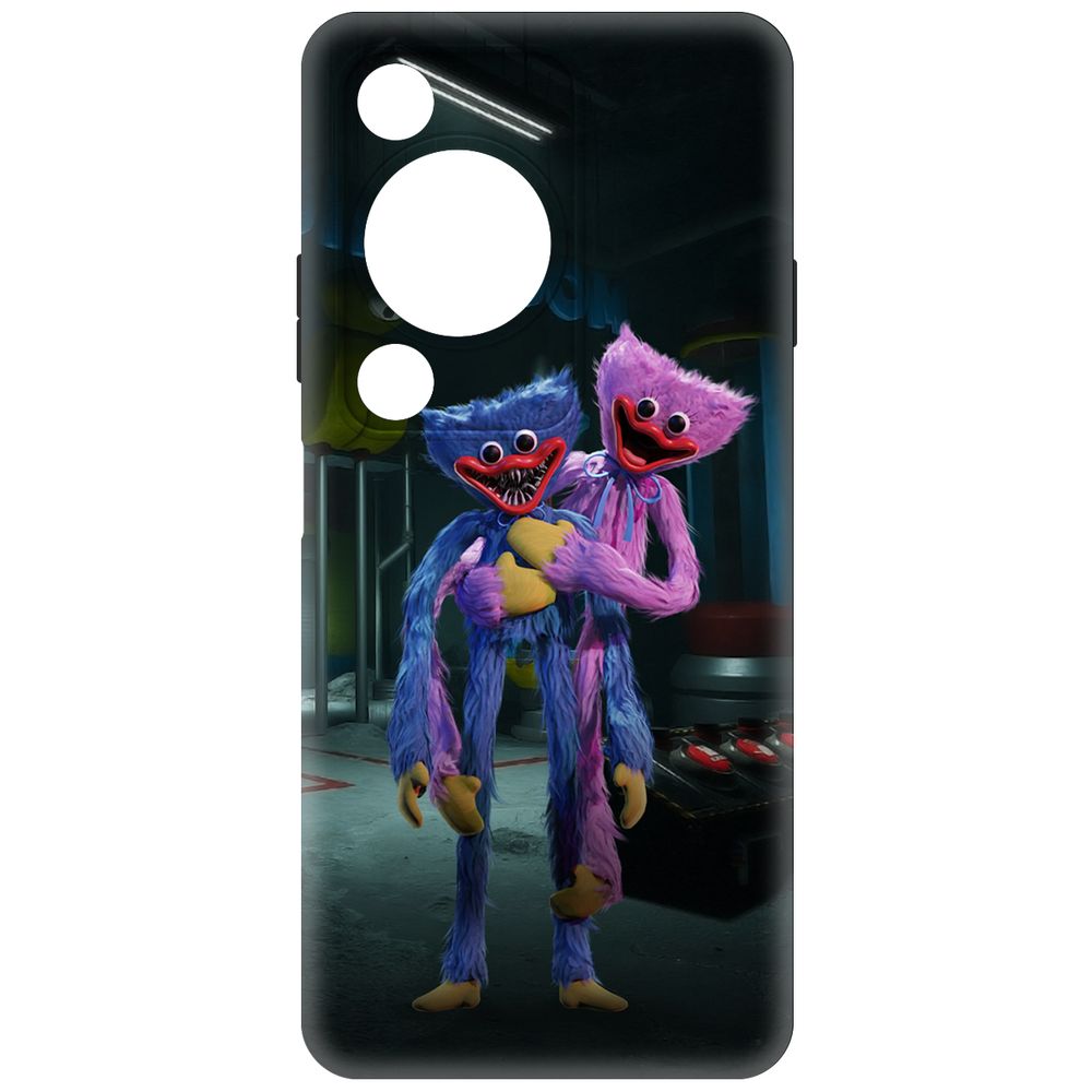 

Чехол-накладка Krutoff Soft Case Хаги Ваги и Киси Миси для Huawei Nova Y72s черный