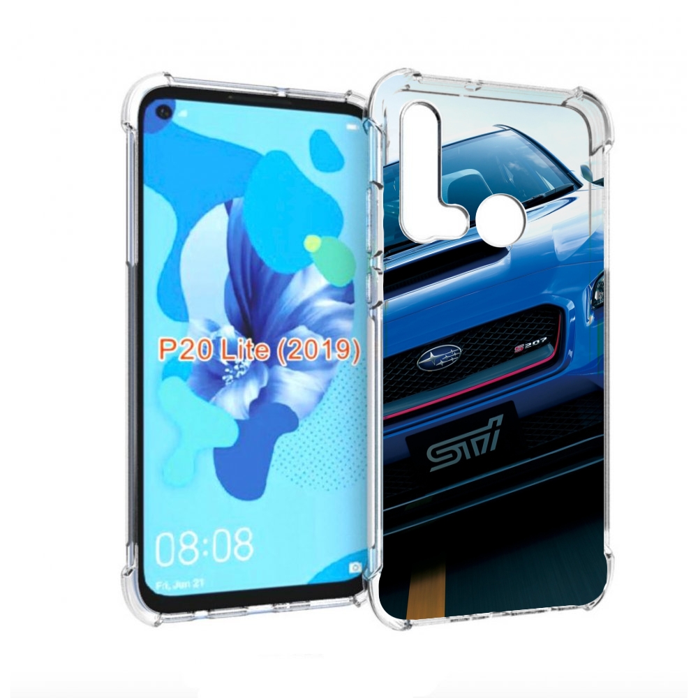Чехол бампер MyPads субару subaru 2 для Huawei P20 Lite (2019)