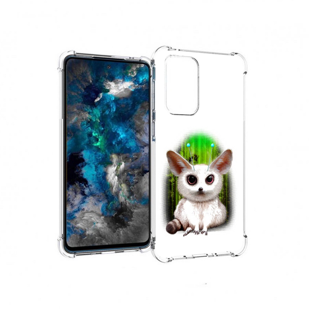 

Чехол MyPads Tocco для Samsung Galaxy A33 5G пушистое животное, Прозрачный, Tocco