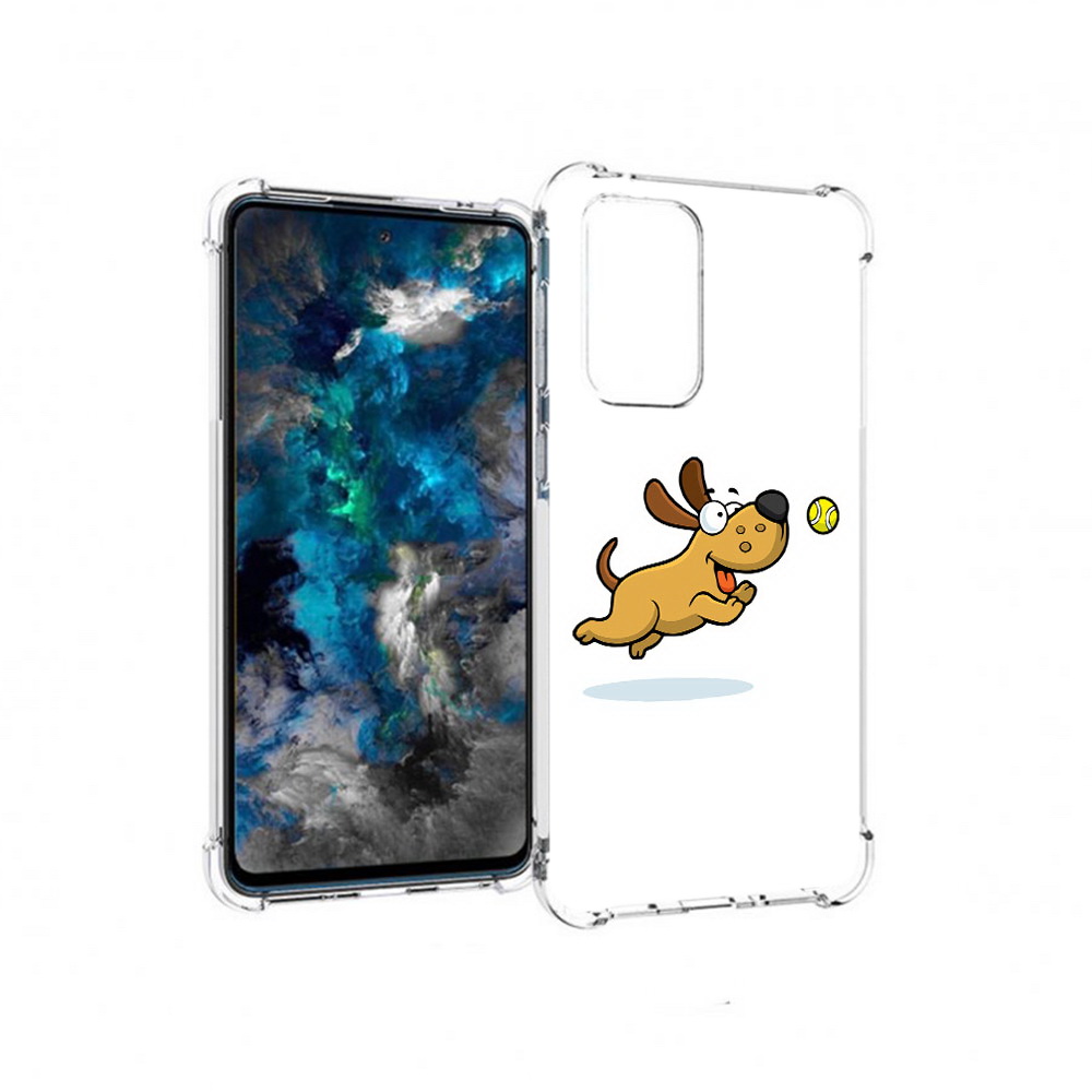 

Чехол MyPads Tocco для Samsung Galaxy A33 5G пёсик, Прозрачный, Tocco