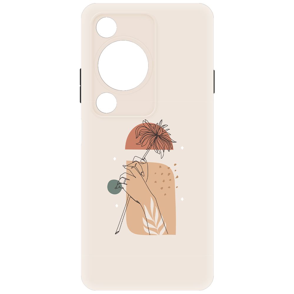 

Чехол-накладка Krutoff Soft Case Романтика для Huawei Nova Y72s черный