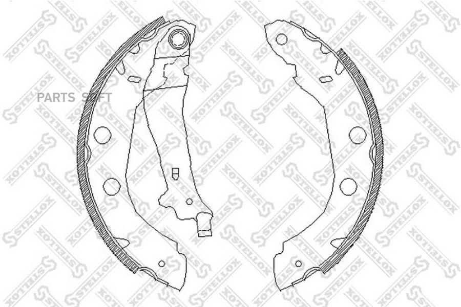 

Тормозные колодки Stellox 426100SX