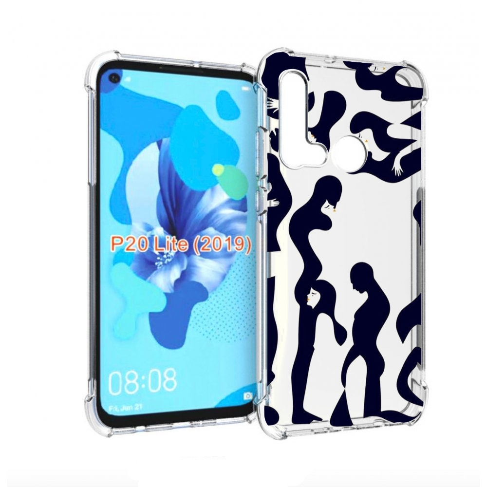 

Чехол бампер MyPads схема-пар для Huawei P20 Lite (2019), Прозрачный, Tocco