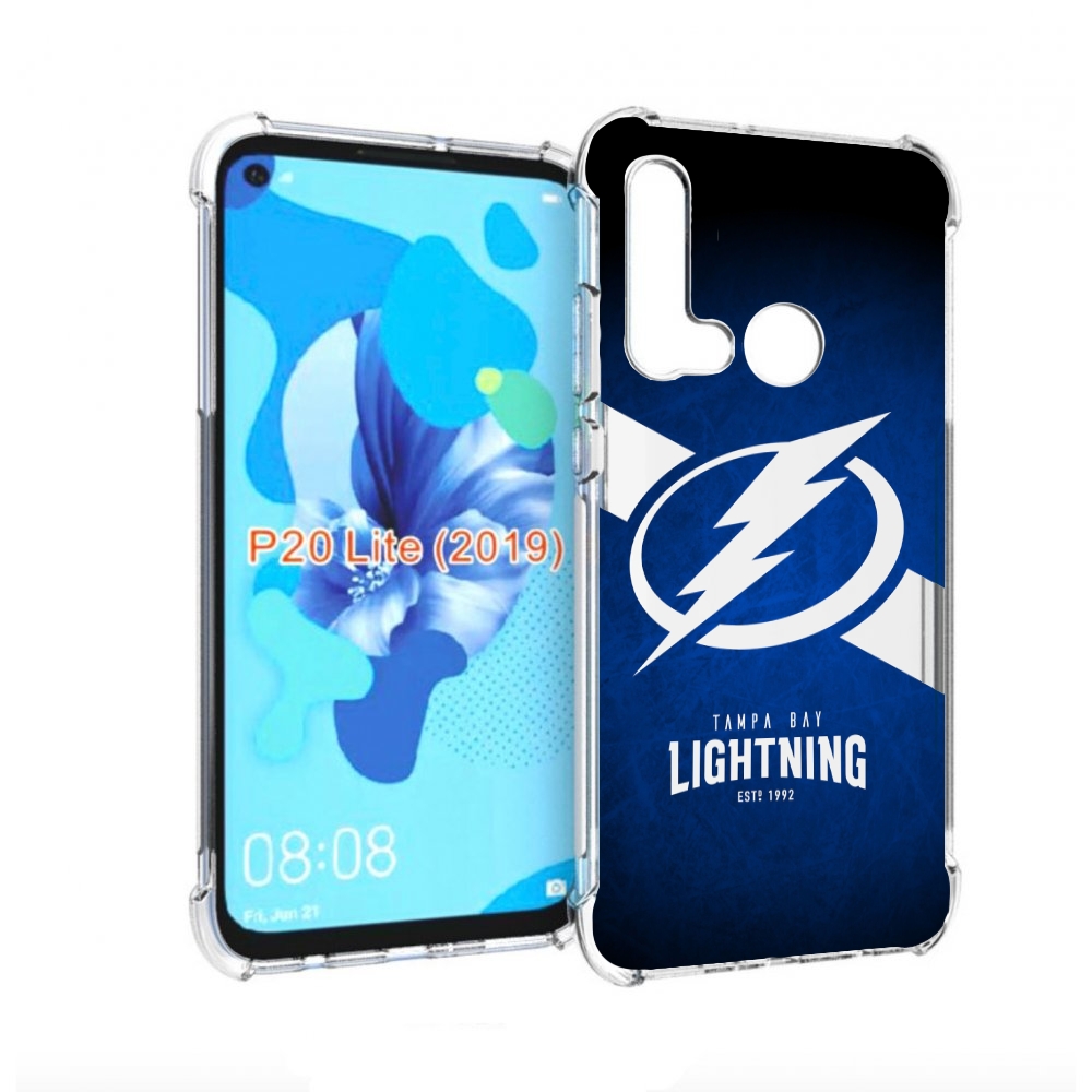 

Чехол бампер MyPads тапа беи лаитнинг мужской для Huawei P20 L, Прозрачный, Tocco