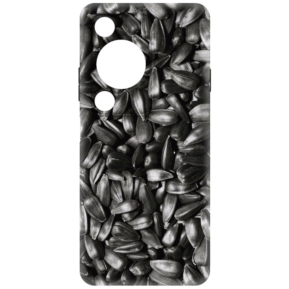 

Чехол-накладка Krutoff Soft Case Семечки для Huawei Nova Y72s черный
