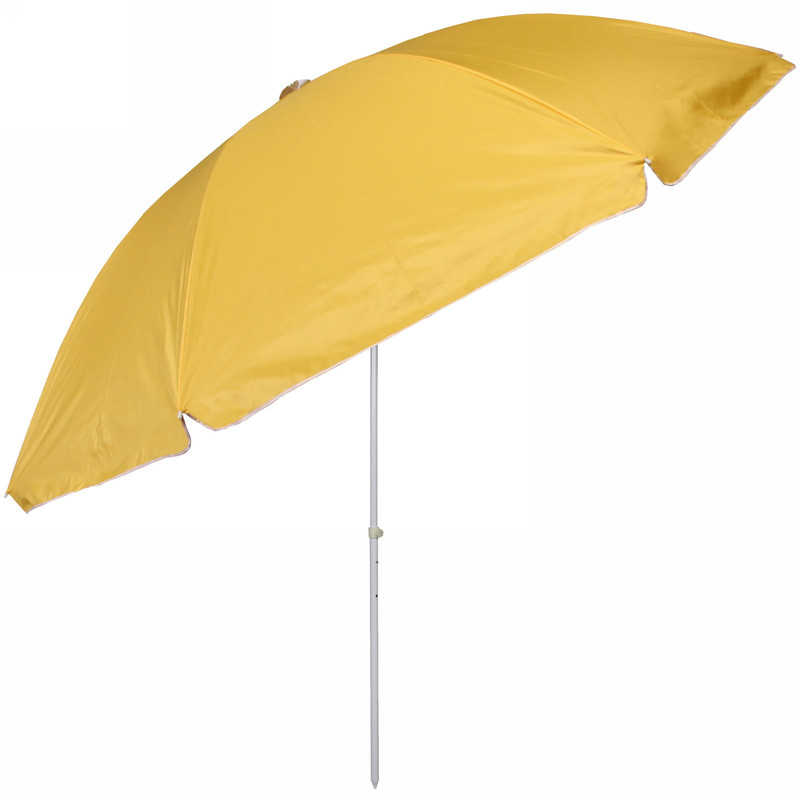 Зонт пляжный ДоброСад 835-745 D=300см h-240см Летний день с механизмом наклона