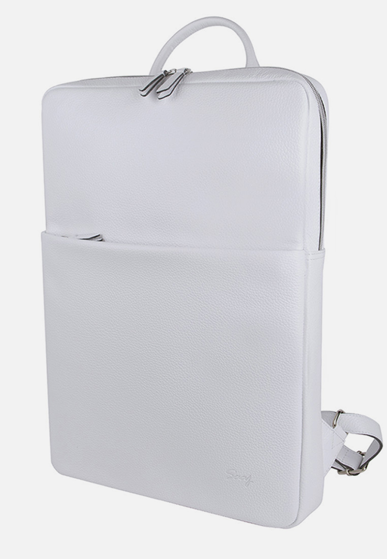 Рюкзак женский SAAJ SMB160 белый, 44х31х5 см