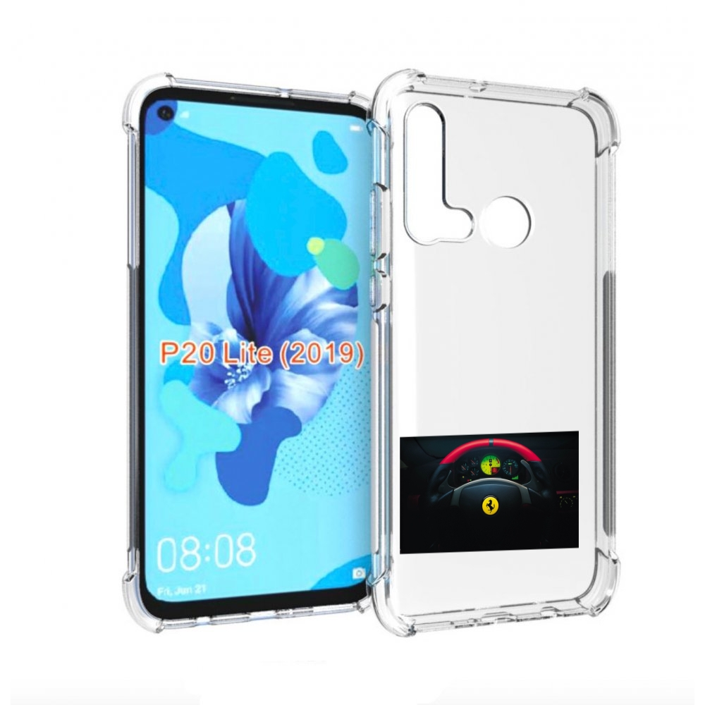 

Чехол бампер MyPads феррари ferrari 2 для Huawei P20 Lite (2019), Прозрачный, Tocco