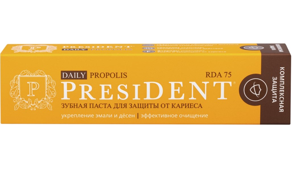 Зубная паста President Daily Propolis 68 г