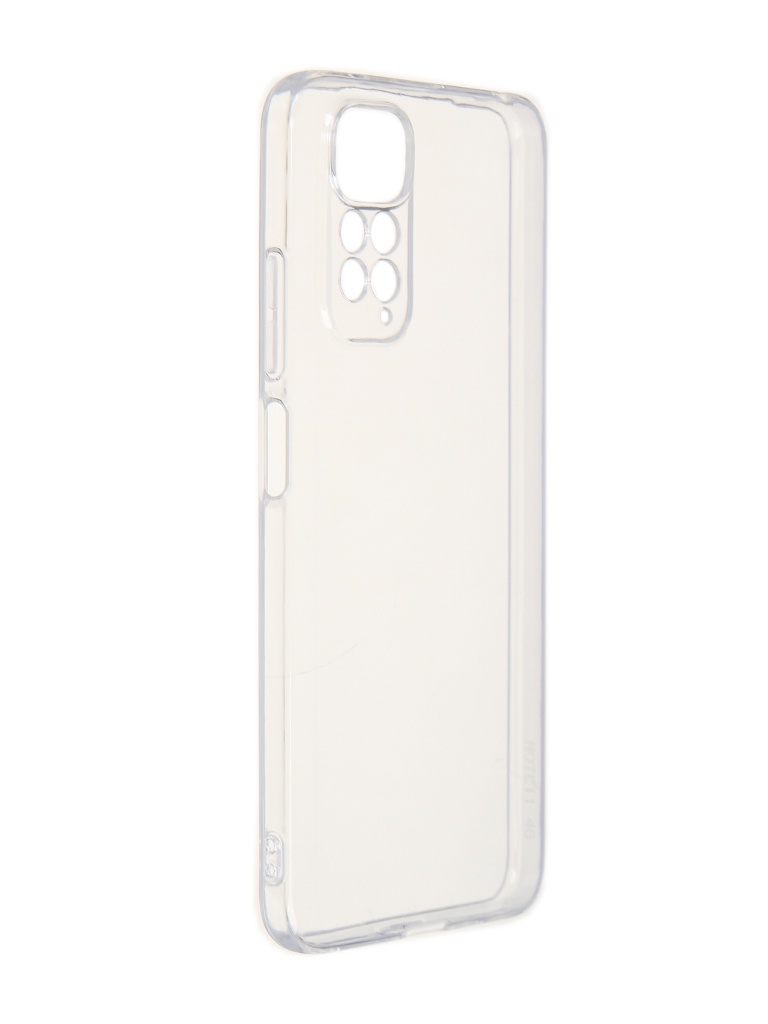 

Чехол Borasco для Xiaomi Redmi Note 11/11S Silicone Transparent 70204, Прозрачный, Xiaomi Redmi Note 11 / 11s