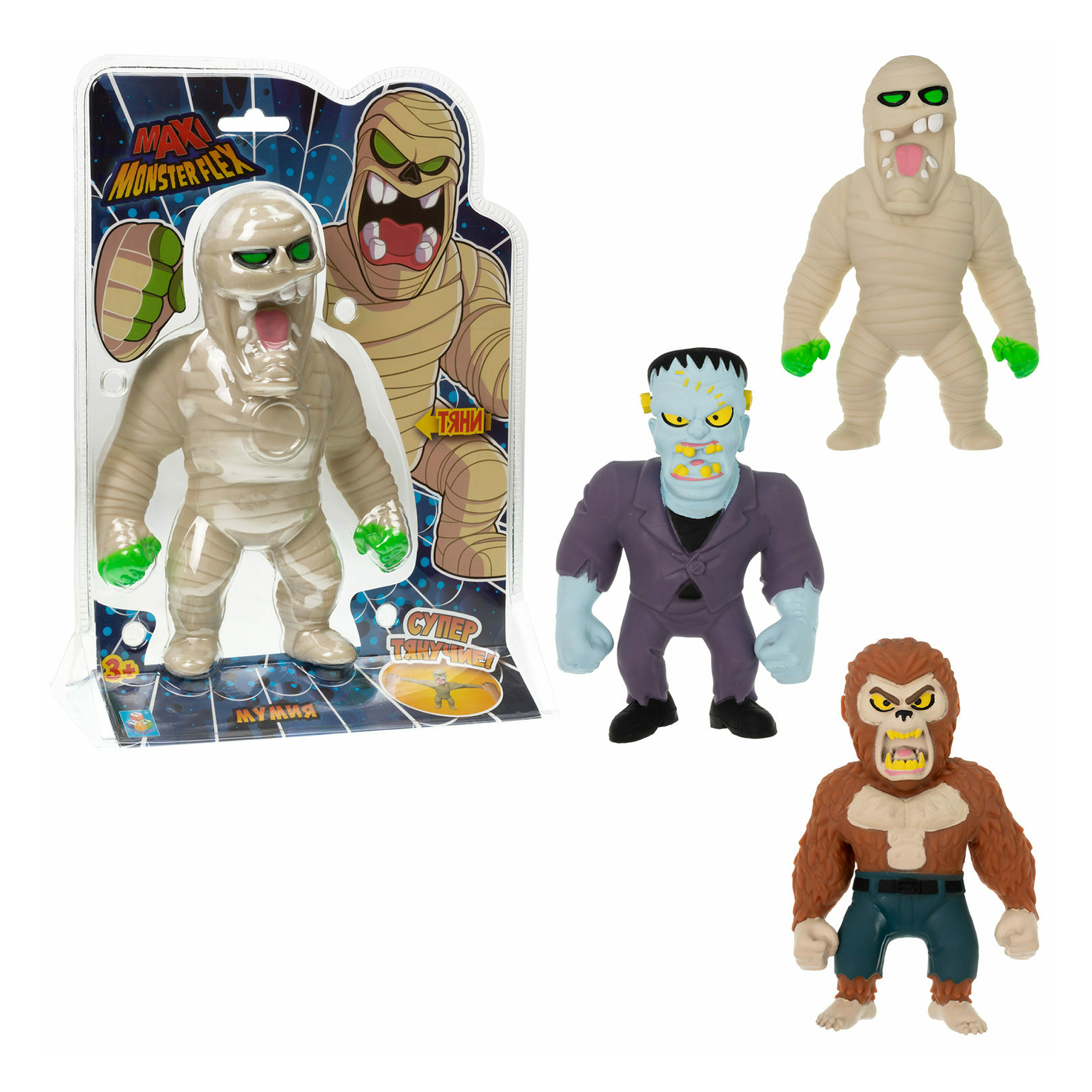 

Игровая фигурка 1Toy Monster Flex maxi тянучка 21 см в ассортименте (серия по наличию)