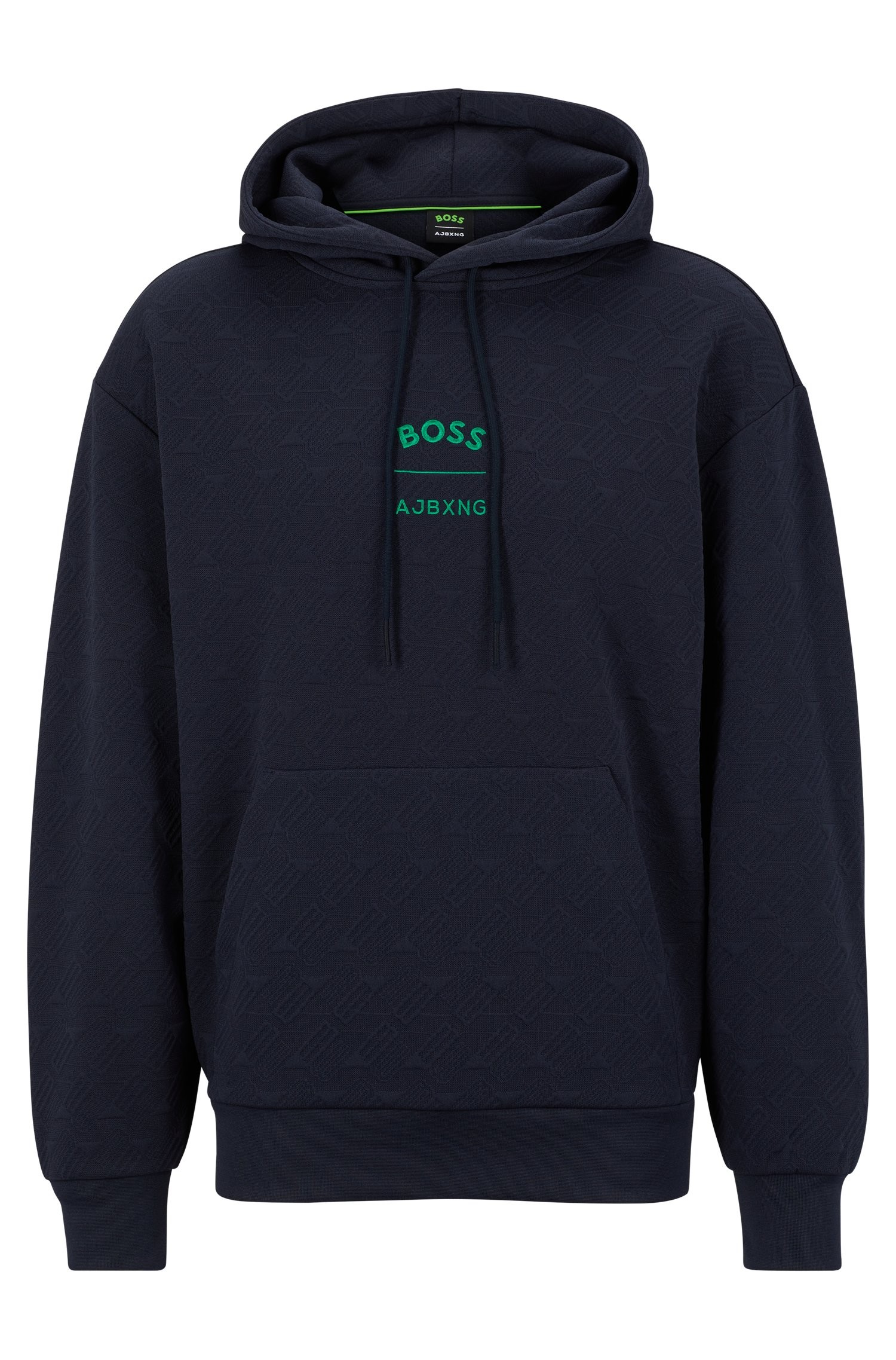 

Худи мужское BOSS 50487659 синее 54 RU, Синий, 50487659