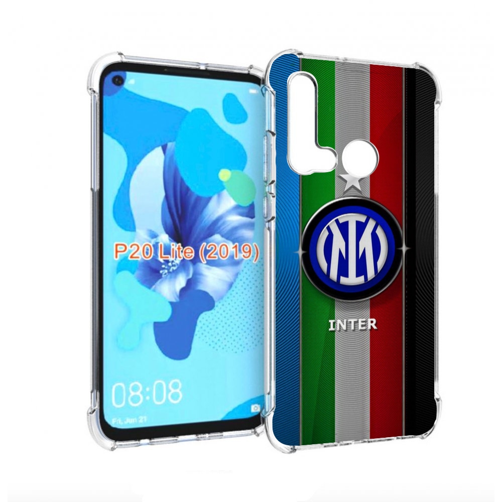 

Чехол бампер MyPads фк интер милан для Huawei P20 Lite (2019), Прозрачный, Tocco