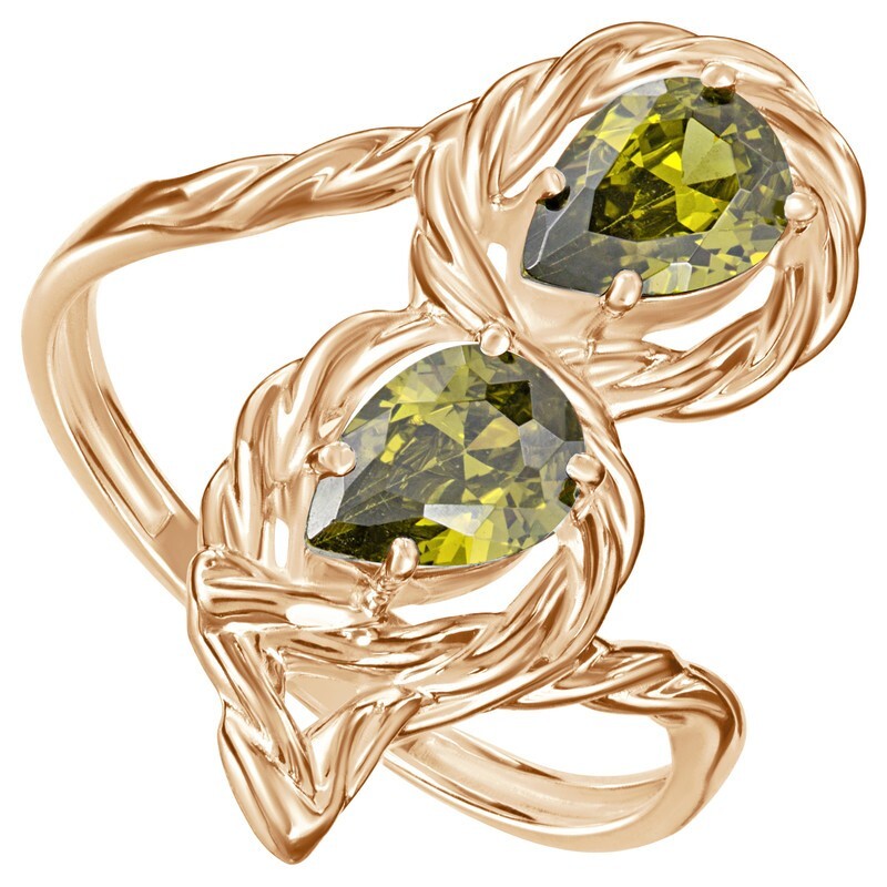 

Кольцо из серебра с ювелирным кристаллом LAZURIT-ONLINE 8272PG р, 8272PG