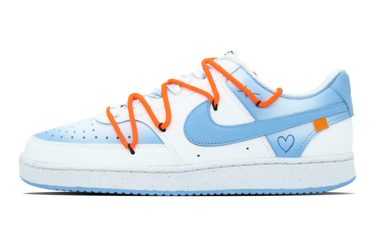 

Кеды унисекс Nike Court Vision 1 Low белые 44.5 EU, Белый, Court Vision 1 Low