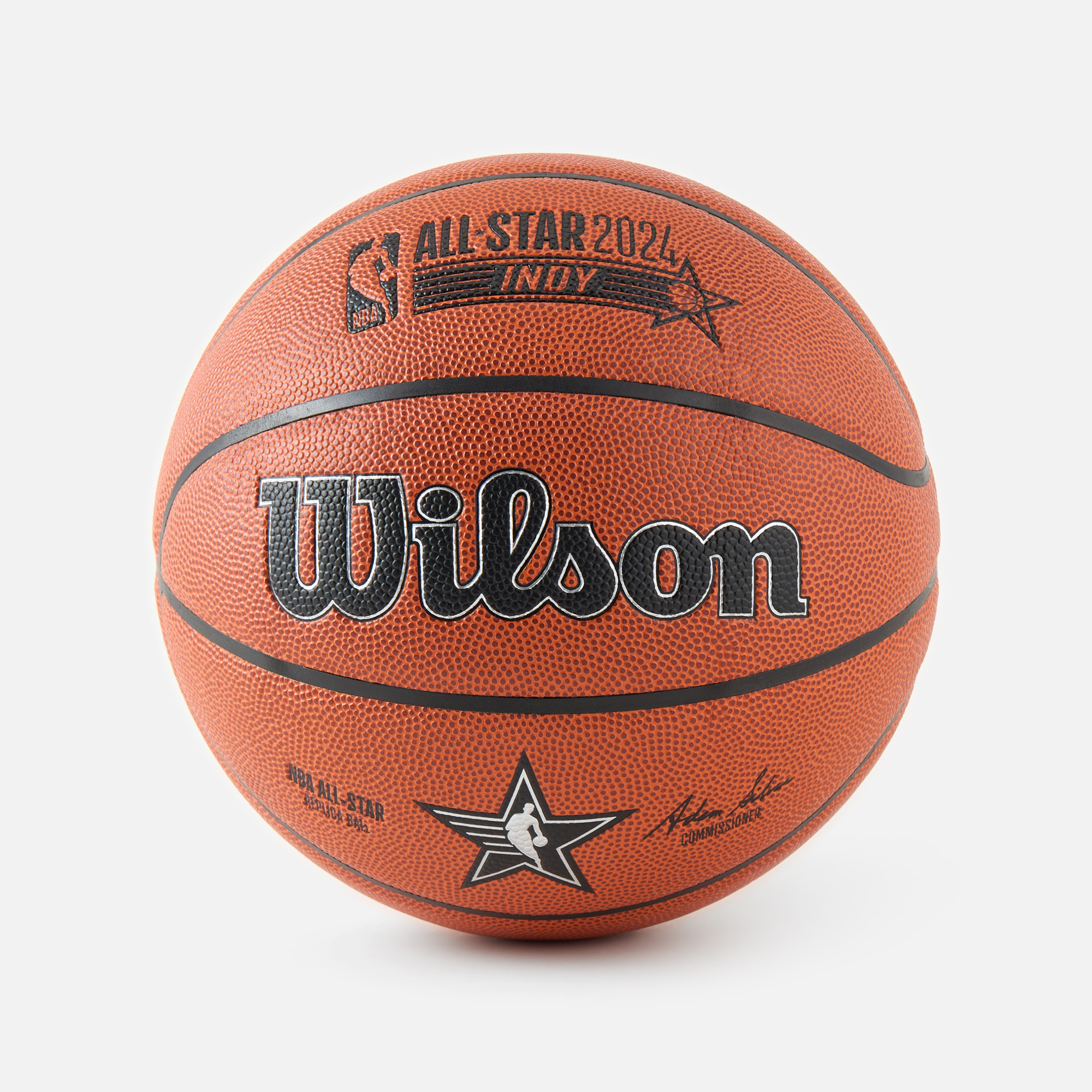 

Мяч баскетбольный Wilson NBA All-Star 2024, размер 7, WZ2015501XB, Оранжевый;черный