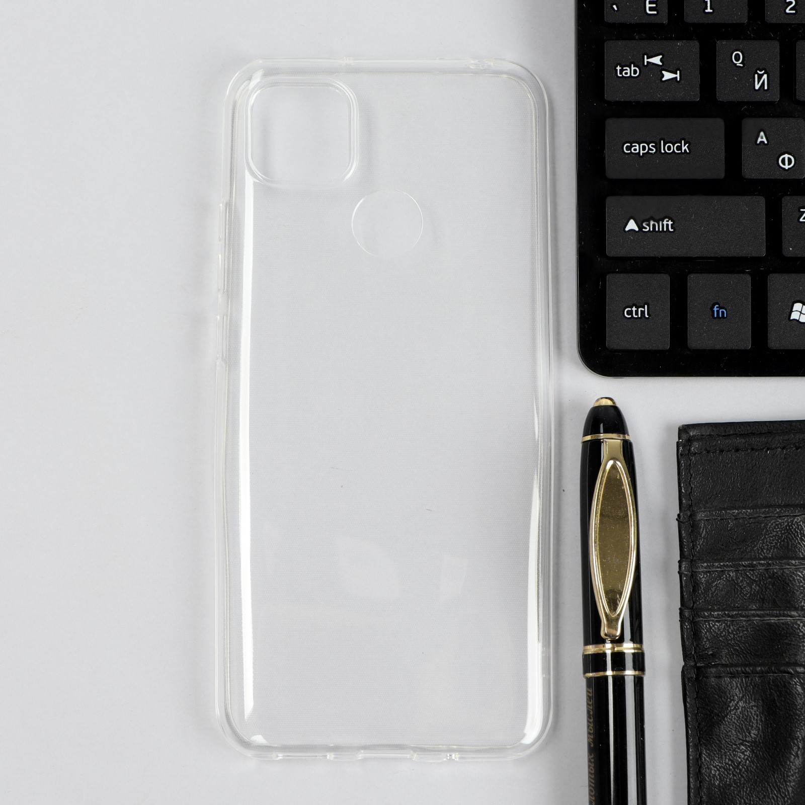 Чехол iBox Crystal, для телефона Xiaomi Redmi 10A, силиконовый, прозрачный