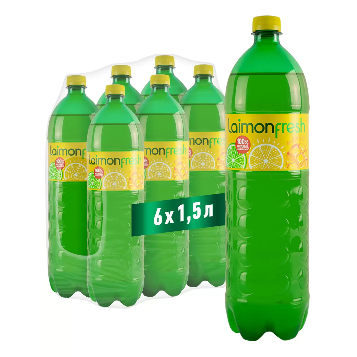 Напиток Laimon Fresh Mango среднегазированный в пластике 6x15 л 813₽