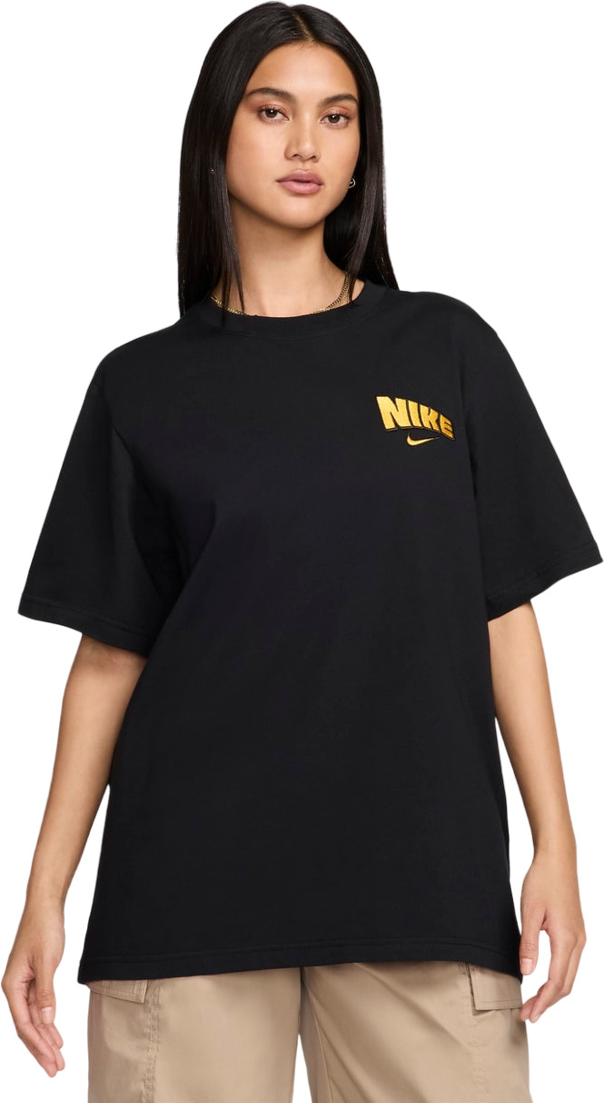 

Футболка женская Nike W Nsw Ss Tee Vintage Dna черная XL, Черный, W Nsw Ss Tee Vintage Dna