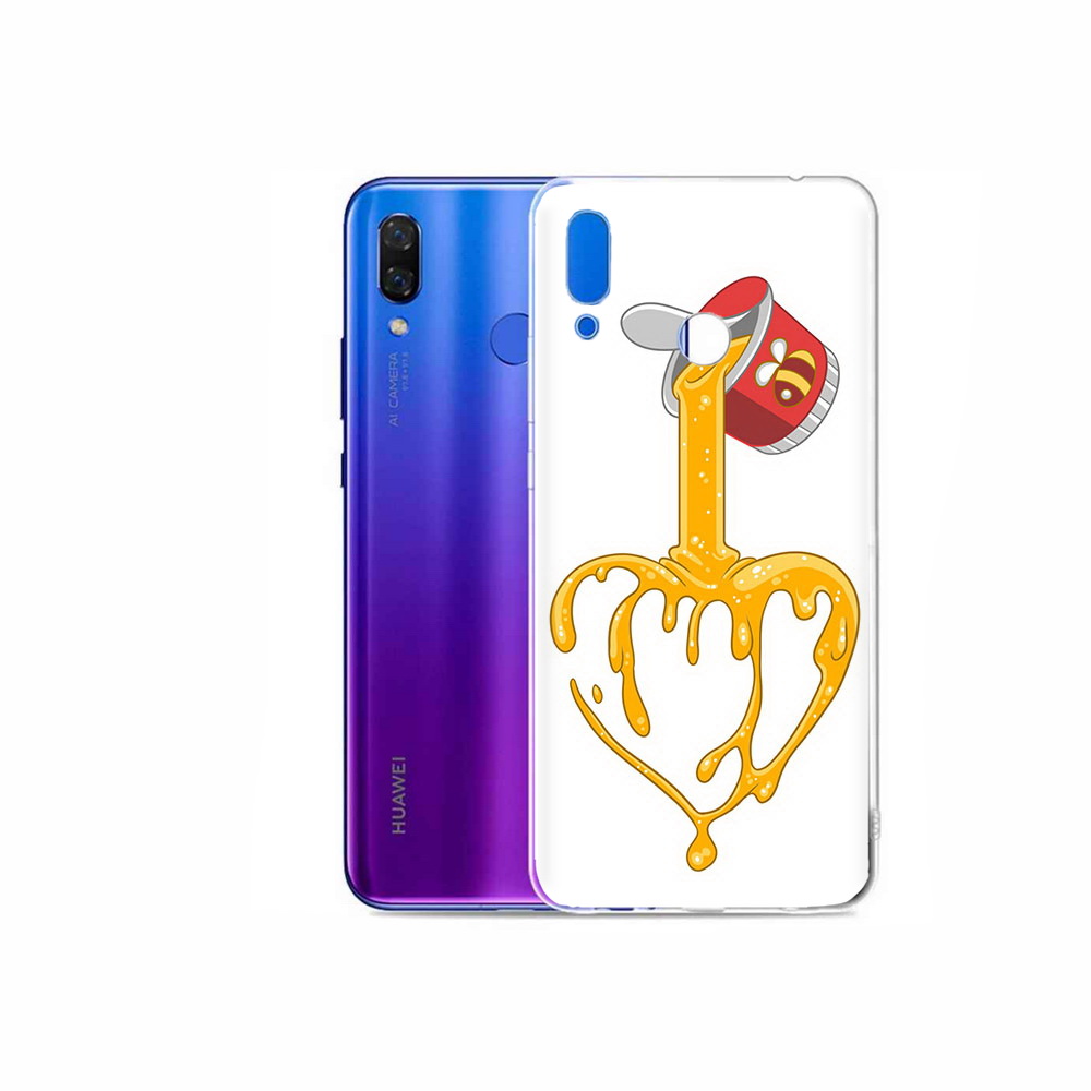 

Чехол MyPads Tocco для Honor Play медовое сердце, Прозрачный, Tocco