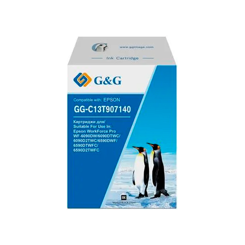 Картридж G&G GG-C13T907140 черный