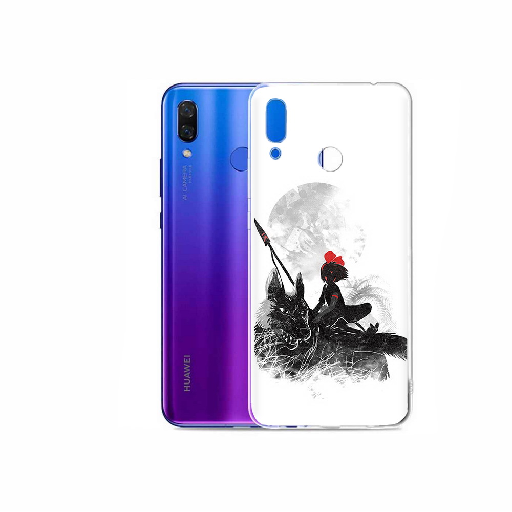 

Чехол MyPads Tocco для Honor Play мононоке, Прозрачный, Tocco