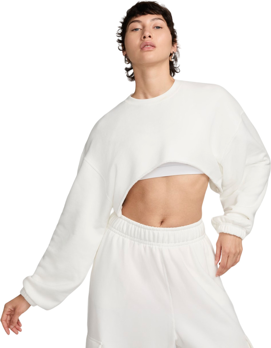 

Топ женский Nike W Nsw Dance Os Shrug белый XL, W Nsw Dance Os Shrug