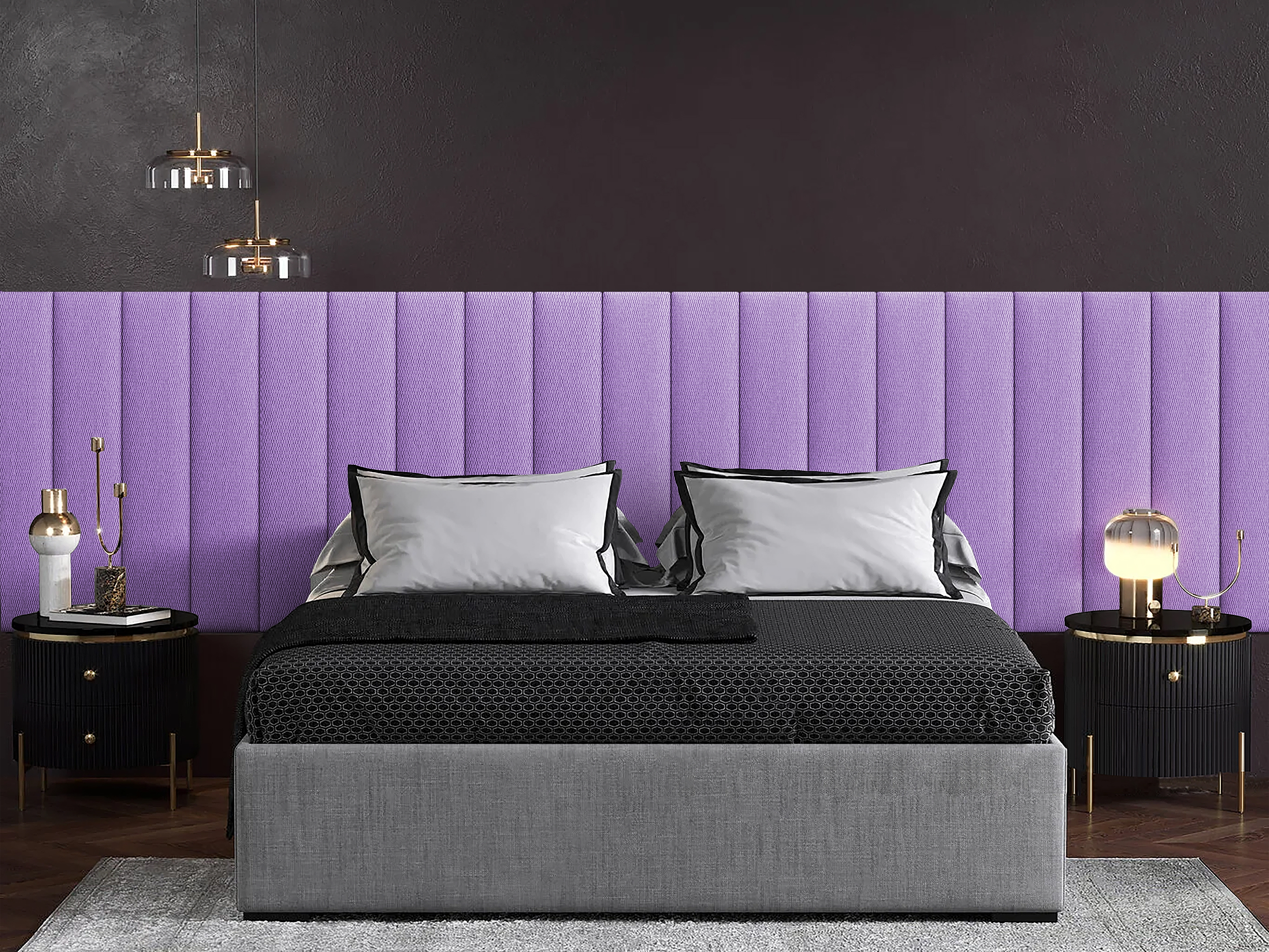 

Панель кровати Cabrio Violet 20х100 см 1 шт., Фиолетовый